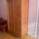 Scandinavian wardrobe with compass legs