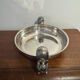 Silver-plated catchall with squirrels, 20th century.