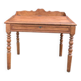 Oak sloping secretary