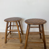 Duo of stressed stools