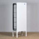 Armoire à pharmacie vintage en fer et verre, années 1970