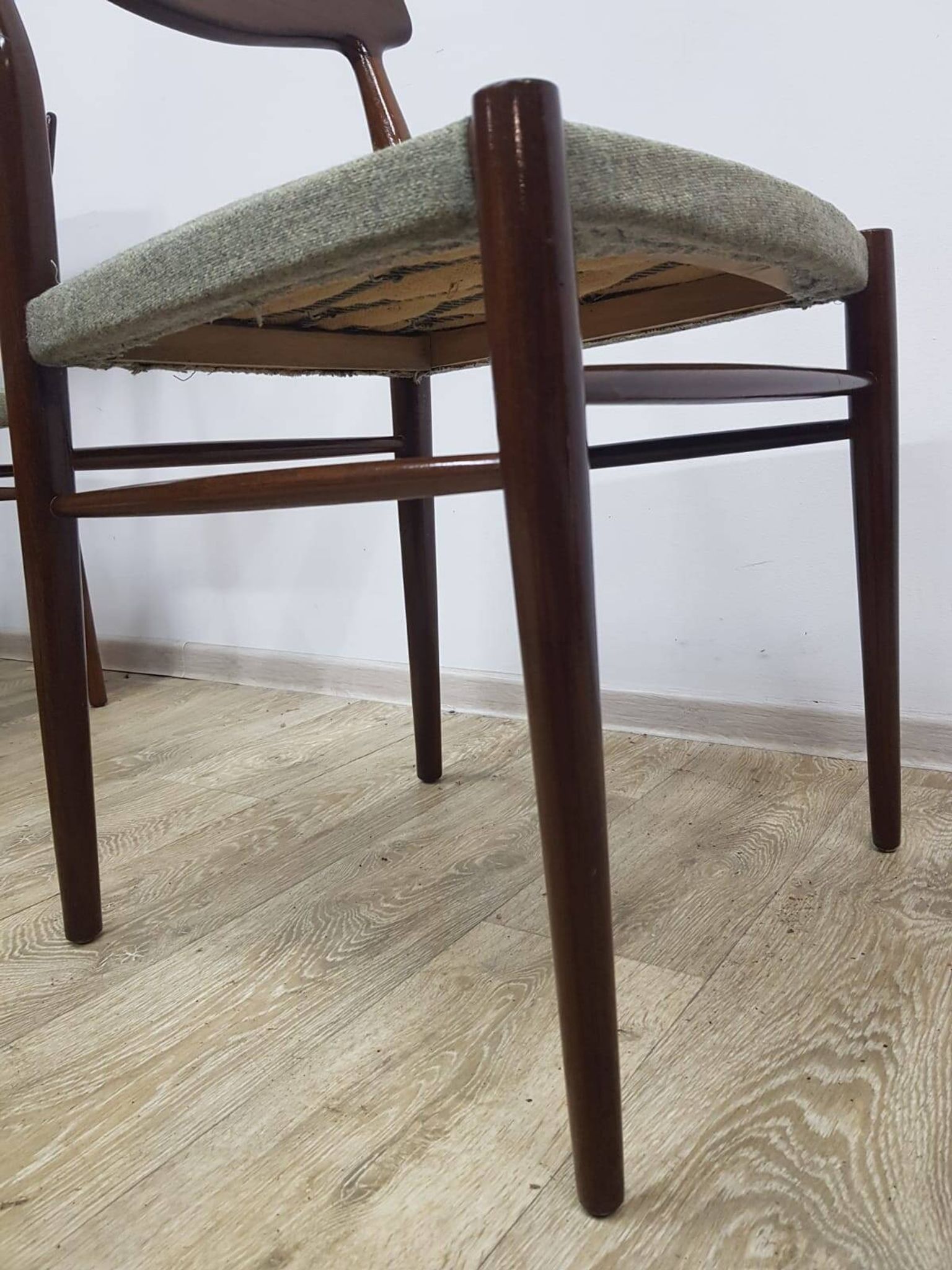 Set of chairs, Lubke/No.603/Mid-Century, 1950s/60s.