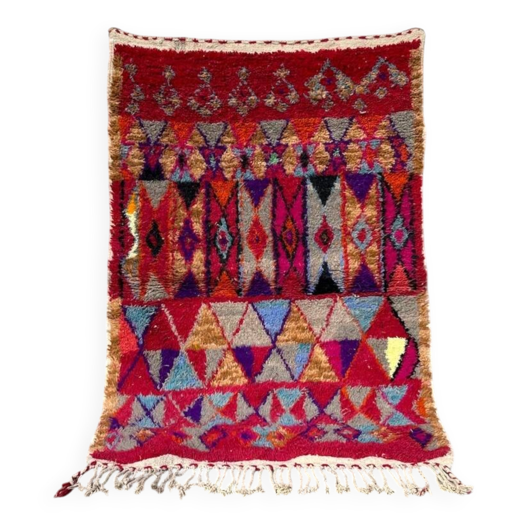 Incredible Moroccan rug, authentic Berber rug 150/250cm