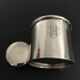 Christofle silver metal pot