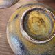 Magnificent vintage service in Vallauris fat lava from the 60s-70s, signed.