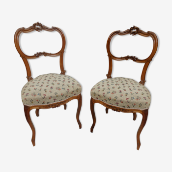 2 chaises style Louis XVI
