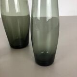 Vintage 1960s Set of Three Turmalin Vases by Wilhelm Wagenfeld for WMF, Germany