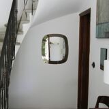 Vintage smoked mirror, 1970s