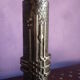 Vase brutalist Olav Joff stainless steel norway design