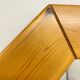 Large octagonal pine mirror, Scandinavian, 1980.