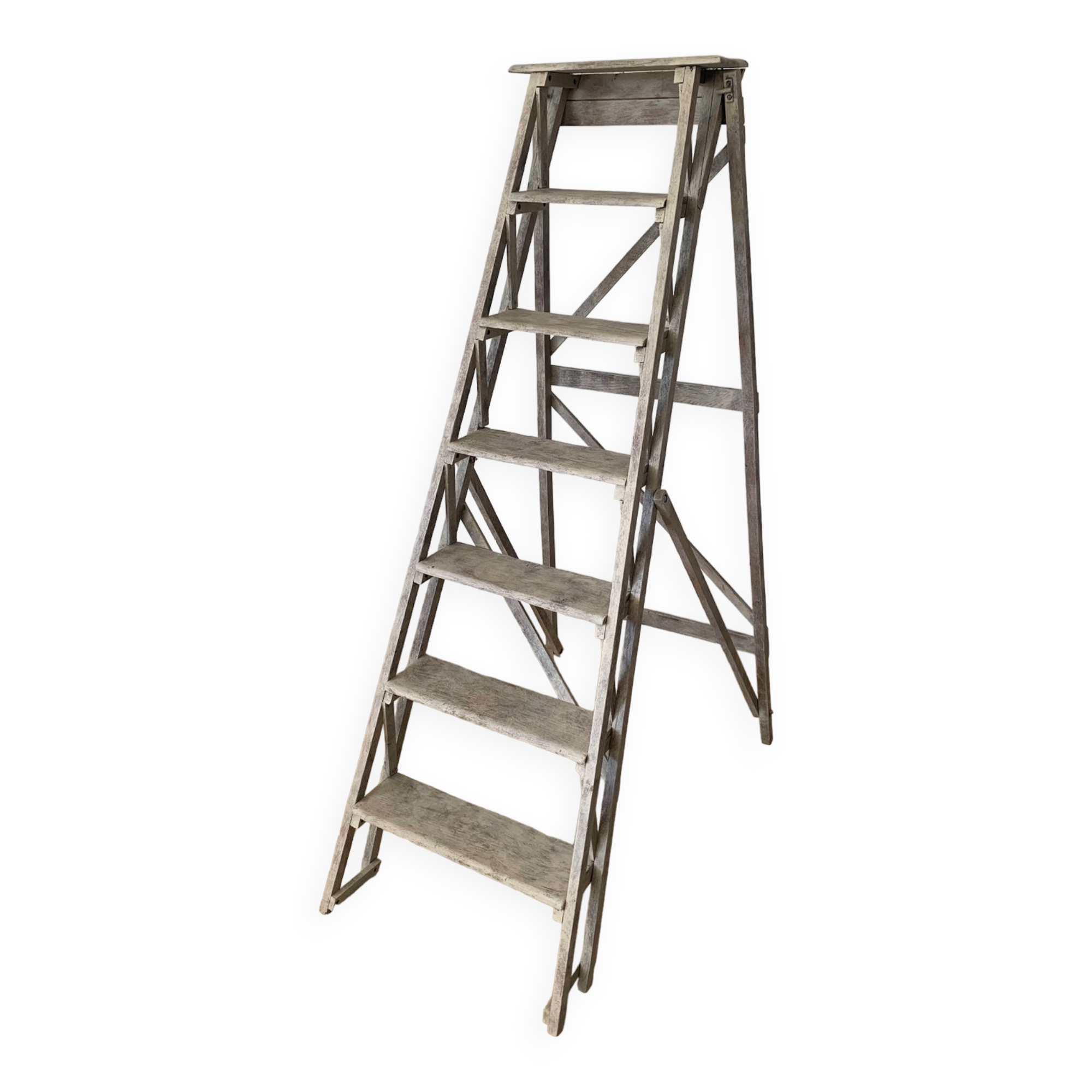 Old wooden ladder