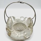 Egidio Broggi Milano silver-plated fruit bowl