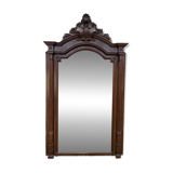 Miroir en noyer sculptée Napoléon III