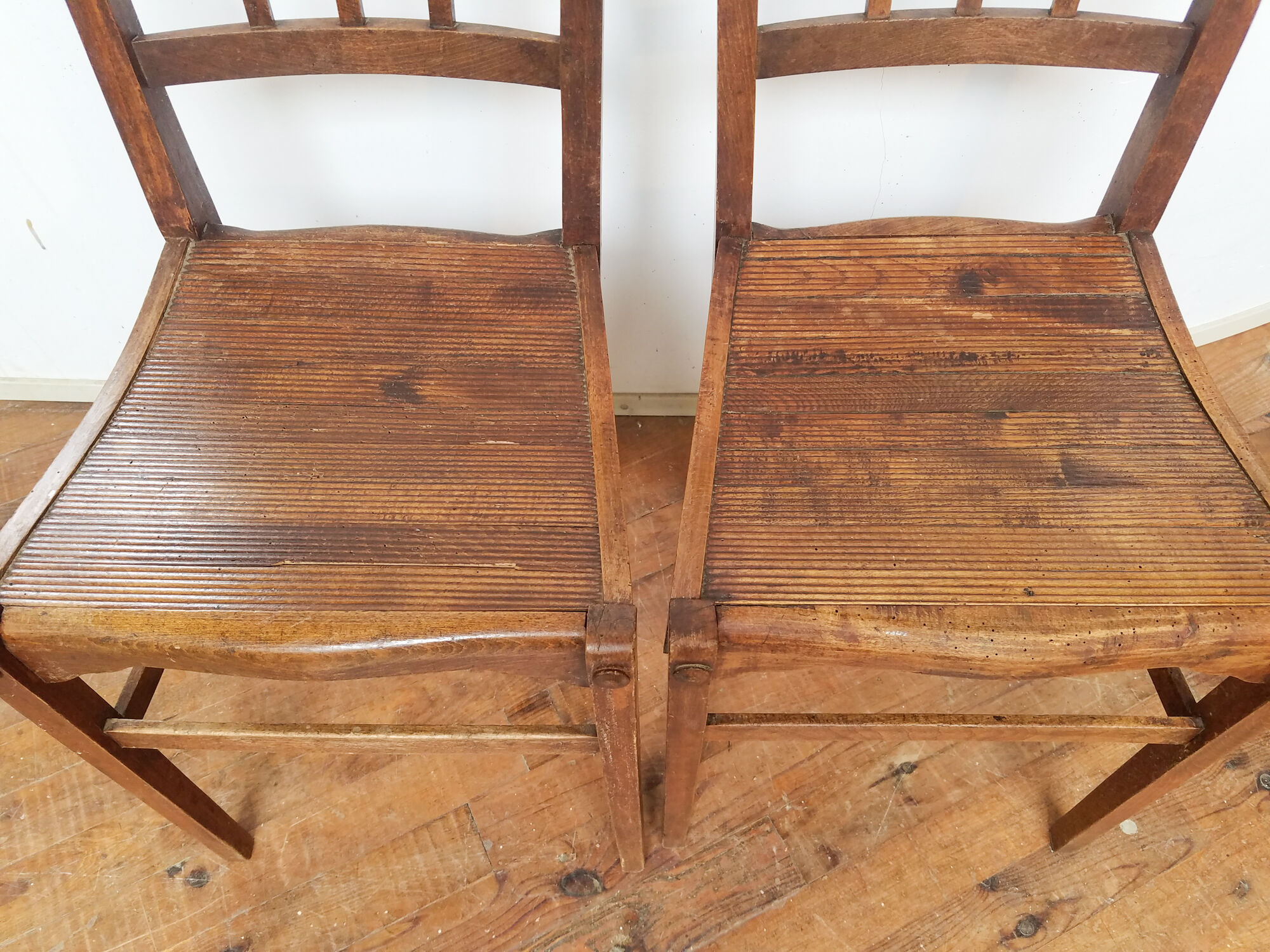 4 Stella bistro chairs, 40s