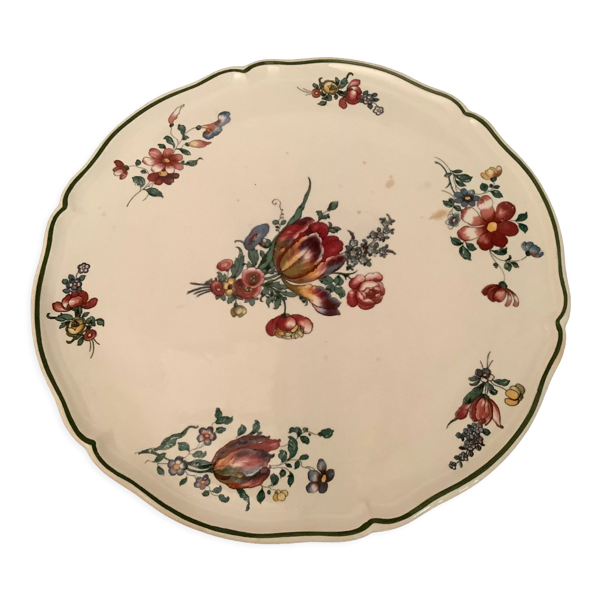 Villeroy and Boch, vintage earthenware round pie dish