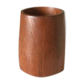 Teak pencil pot vintage 60 years