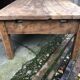 Table basse table de ferme bois brut