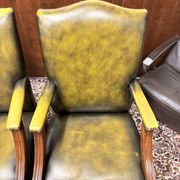 Set of Classic English Chesterfield President Chairs