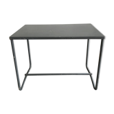 Table industrielle acier vintage