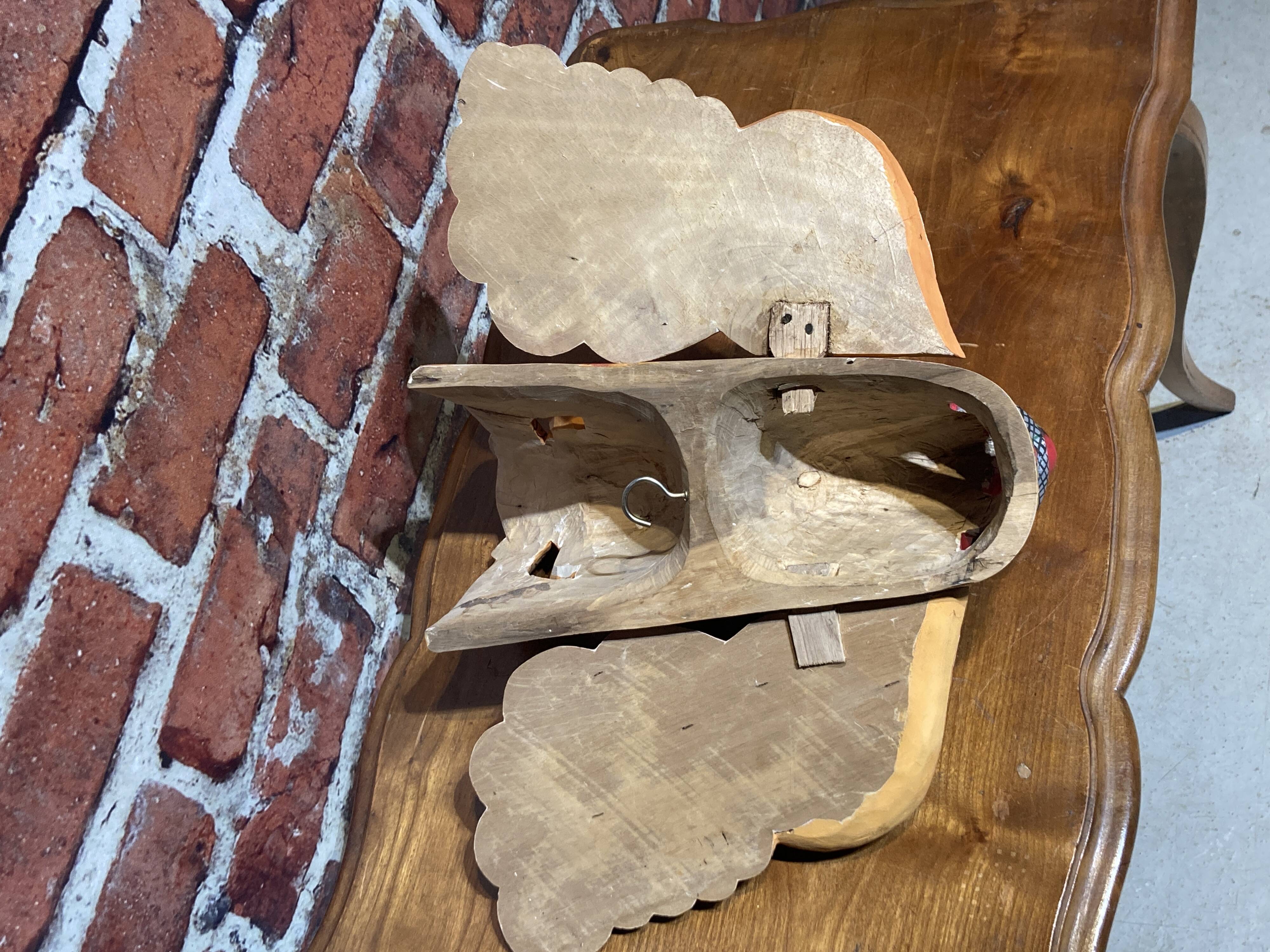 South America wooden wall mask