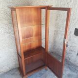 Vitrine en teck