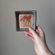Handmade wall ceramic poppies bohemian countryside miniature