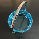 glass and hammered metal pocket emptier