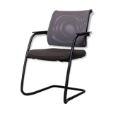 Chair from Sedus in taupe fabric and grey mesh
