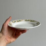 4 ironstone dessert plates