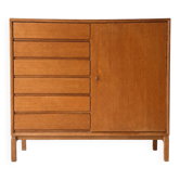 IKEA MTP DL oak cabinet by Marian Grabinski, Sweden, 1960