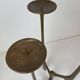 Brutalist Floor Candle Holder by Michael Harjes, Germany, 1960