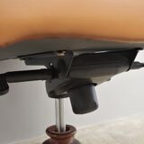 Leather office chair by Fior, 1980