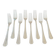 Christofle - Set of 8 table forks model Boréal in silver-plated metal