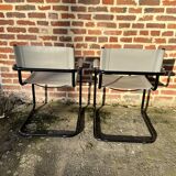 Duo of designer chairs attributed to Mattéo Grassi