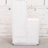 Vintage asymmetrical cabinet
