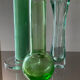 Trio of vintage vases in glass paste and crystal