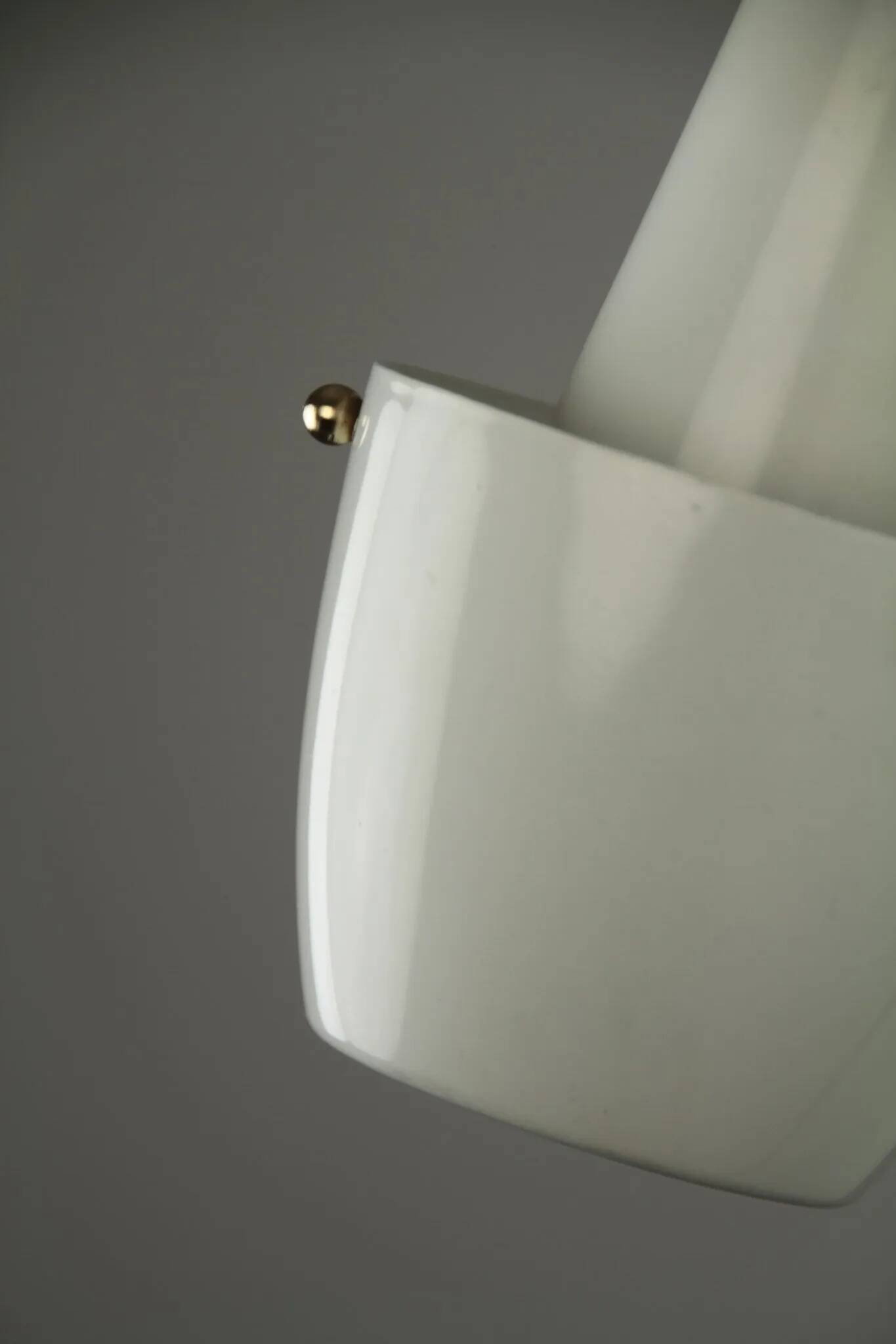 Model V-45 Wall Lamp by Eric Wärnå for EWÅ Armaturfabrik, Värnamo, Sweden — 1960s