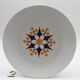6 assiettes plates en porcelaine de bohème, 1970s, TK Thun -Tchécoslovaquie