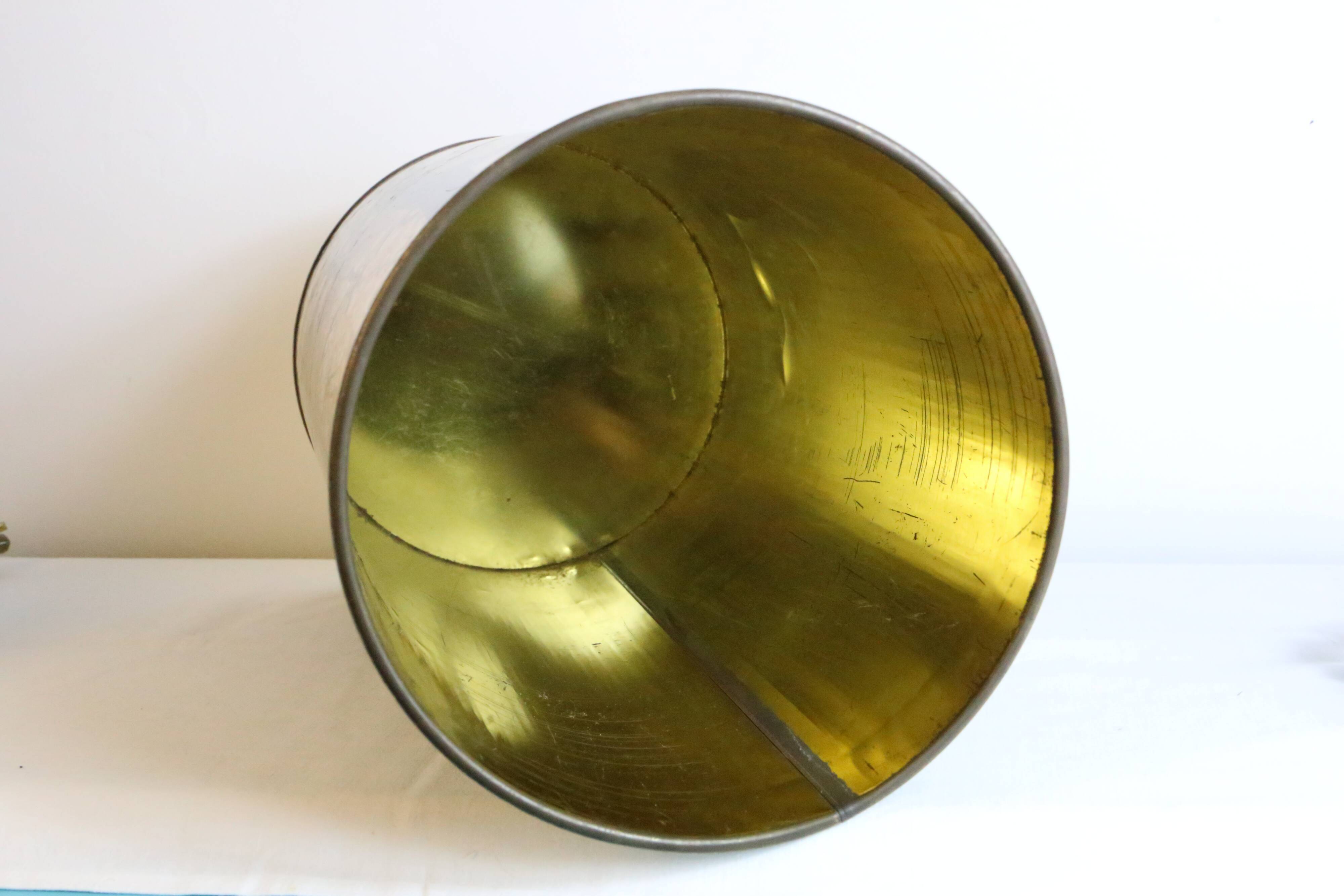 Umbrella door, metal, 80's decorations, vintage