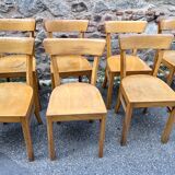 Fischel Thonet Baumann style bistro chair series