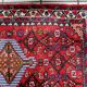 1960s Handmade Wool Rug with Red Medallion, 63 × 91 cm - 1C1289