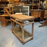 C19th Chinese Elm Side Table
