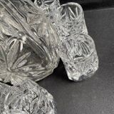 Service à liqueur en cristal de Bavière – Milieu XXème