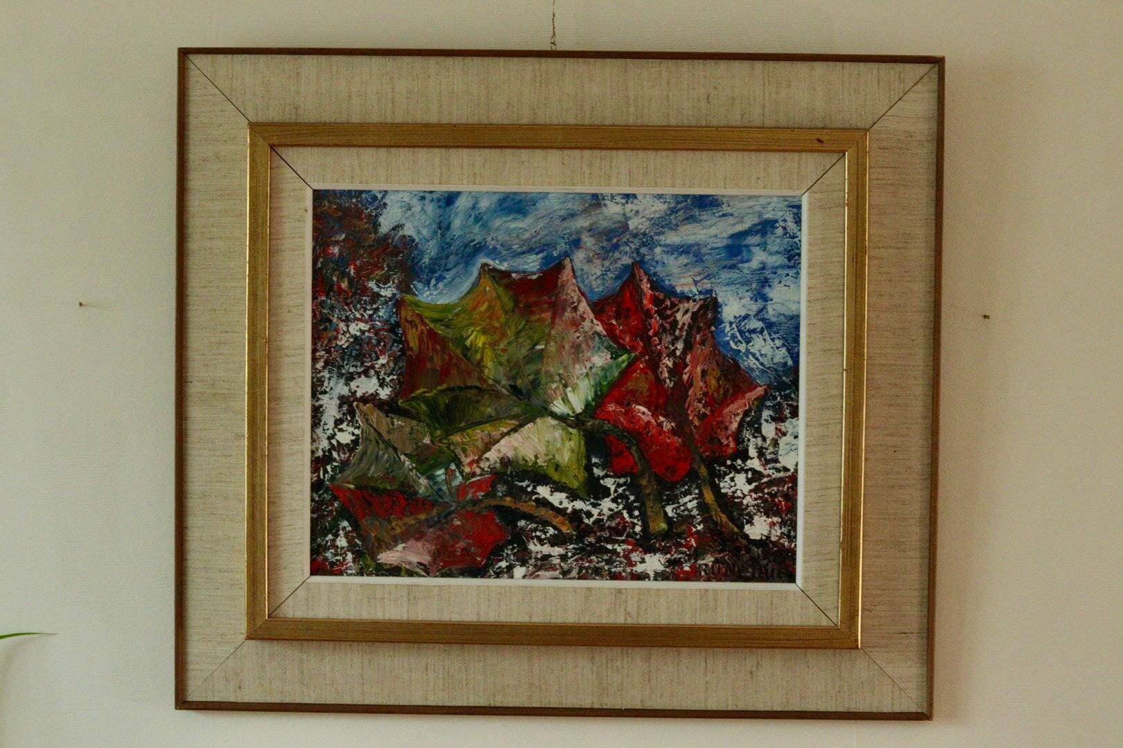 "Abstract Leaves" by Rune Thiel