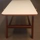 Vintage Scandinavian Style Coffee Table with Reversible Top in Teak and Formica, 1950s-1960s