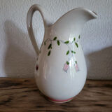 Set of 4 vintage earthenware pieces for bathroom