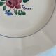 Presentation plate Sarreguemines and Digoin hand-painted