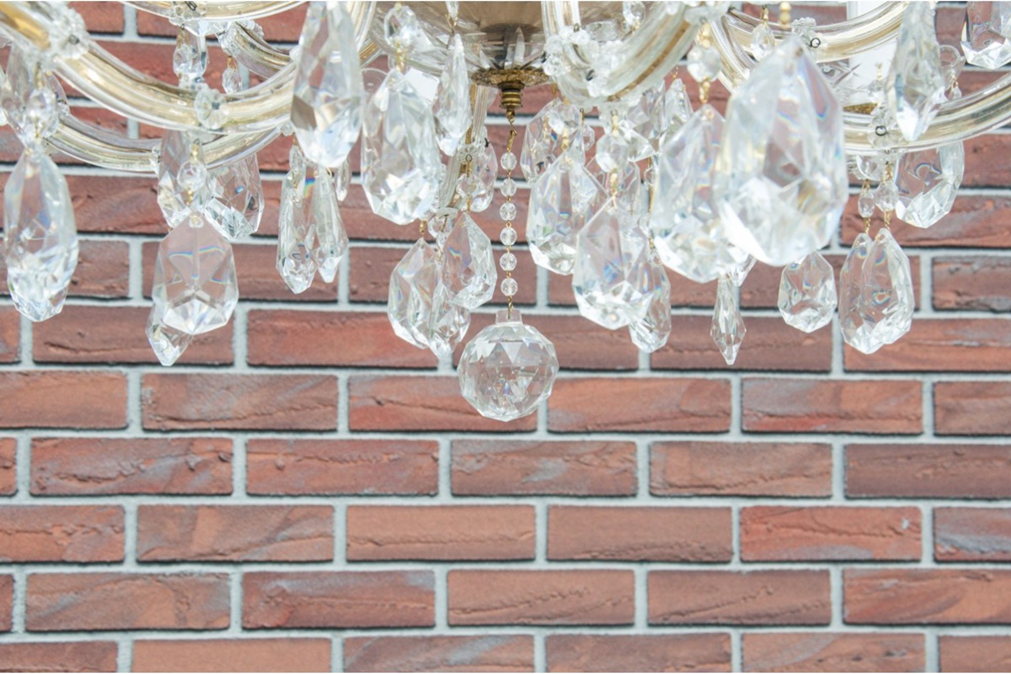 Crystal chandelier, France, first half of the 20th century
