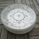 Ensemble de 9 assiettes plates Copenhague de Royal Boch
