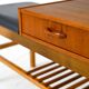 Vintage 'Gossip chair' bench